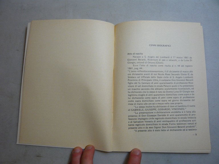 Chiusano,GENERALE GABRIELE BERARDI,Avellino,1976