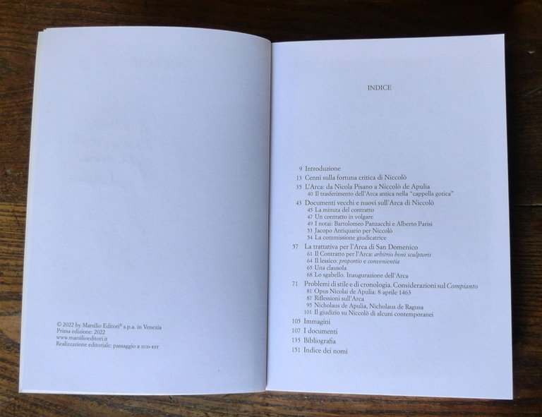 Ciammitti,L'ARCA DI NICCOLÒ.Riflessioni e documenti,2022 Marsilio[storia arte | Immagine Gallery 4