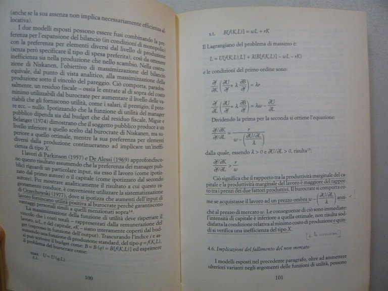 Ciccarone,FONDAMENTI TEORICI DELLA POLITICA ECONOMICA,Laterza 1997