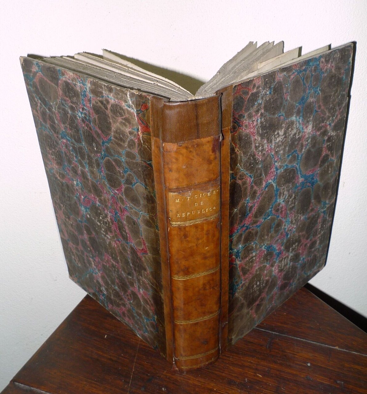 Cicerone,M.TULLI CICERONIS DE RE PUBLICA,1822[ANGELO MAI