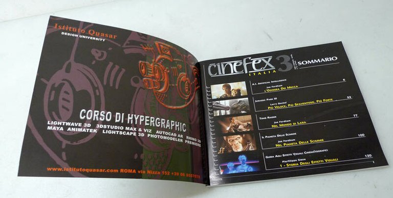 CINEFEX ITALIA n.3 2002.L'arte dell'illusione sul grande schermo[rivista cinema