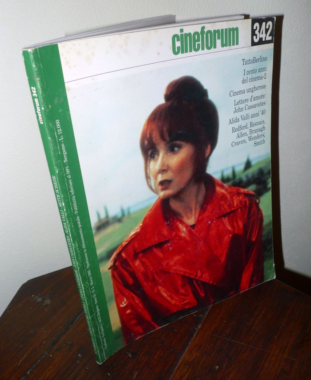 CINEFORUM n.2 1995.RIVISTA MENSILE DI CULTURA CINEMATOGRAFICA[Berlino,Cassavetes