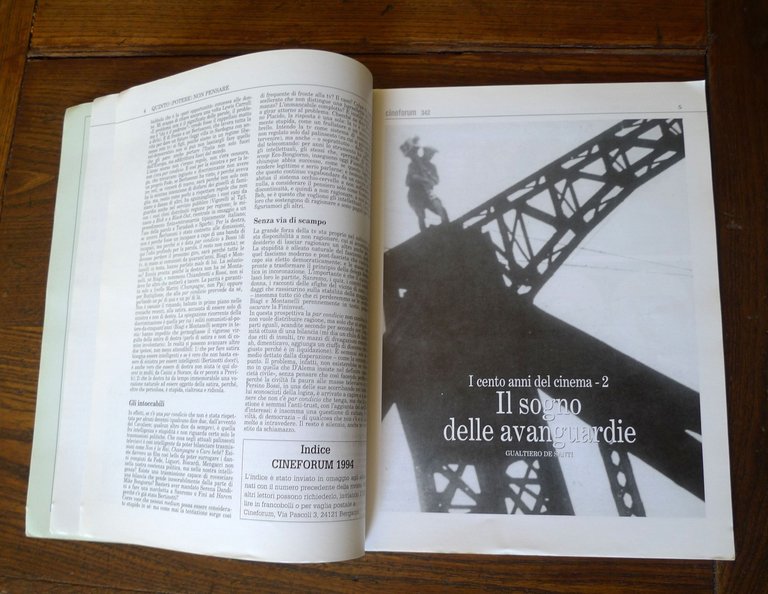 CINEFORUM n.2 1995.RIVISTA MENSILE DI CULTURA CINEMATOGRAFICA[Berlino,Cassavetes