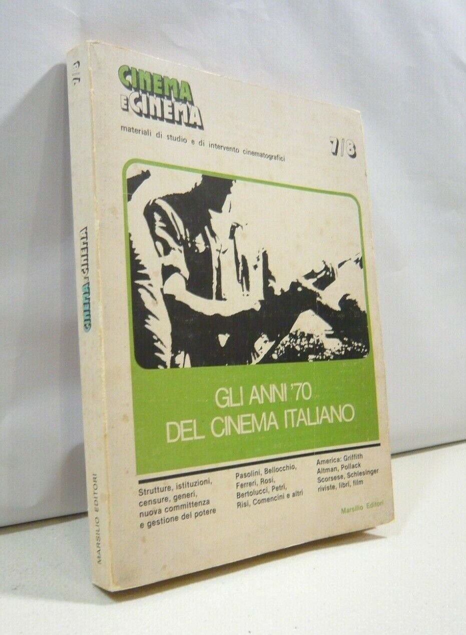 CINEMA E CINEMA vol. 7/8 GLI ANNI ’70 DEL CINEMA …