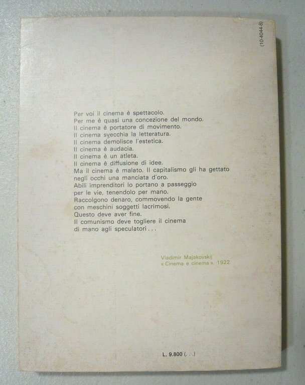 CINEMA E CINEMA vol. 7/8 GLI ANNI ’70 DEL CINEMA …