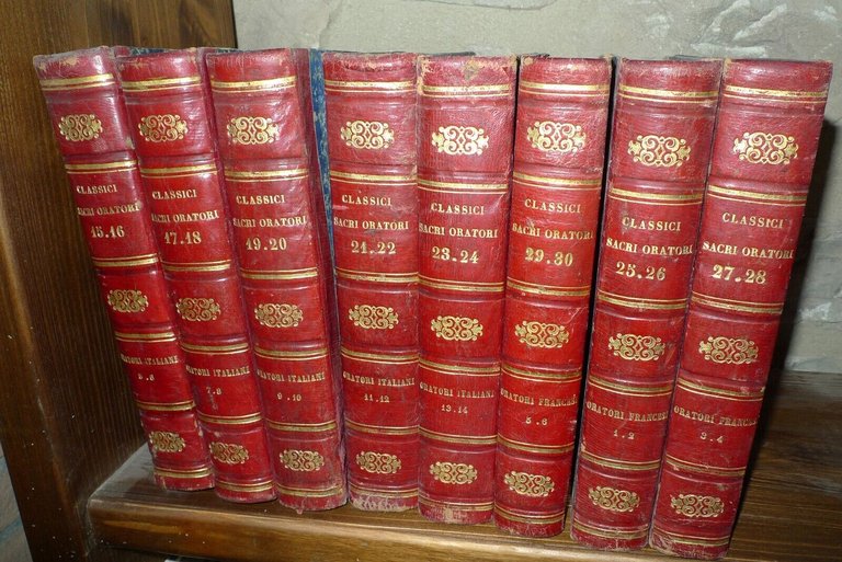 CLASSICI SACRI ORATORI ITALIANI E FRANCESI,1833 Tip.della Speranza[RELIGIONE | Immagine Gallery 1