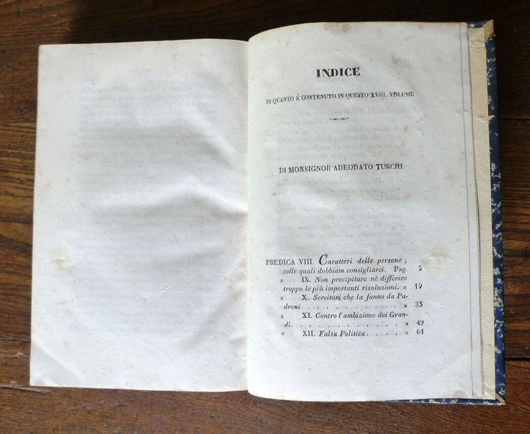 CLASSICI SACRI ORATORI ITALIANI E FRANCESI,1833 Tip.della Speranza[RELIGIONE