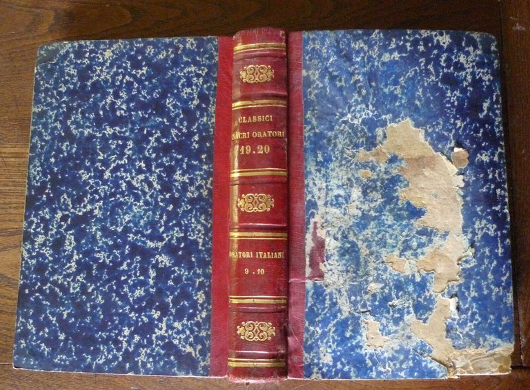 CLASSICI SACRI ORATORI ITALIANI E FRANCESI,1833 Tip.della Speranza[RELIGIONE