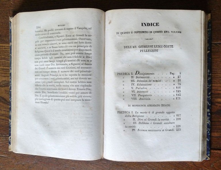 CLASSICI SACRI ORATORI ITALIANI E FRANCESI,1833 Tip.della Speranza[RELIGIONE