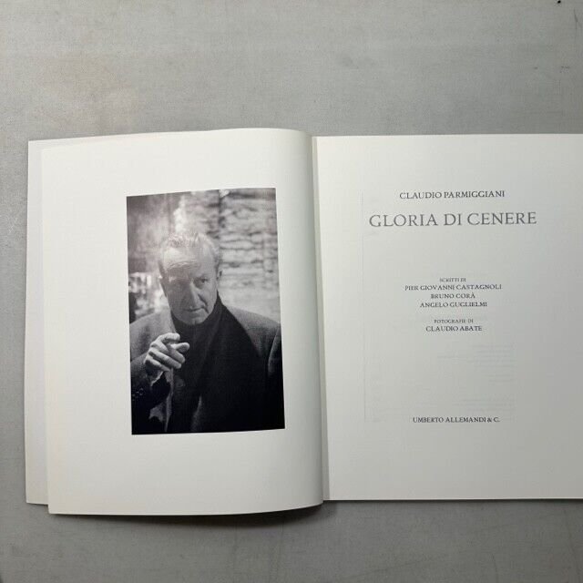 Claudio Parmiggiani,GLORIA DI CENERE,Allemandi 2007[Claudio Abate