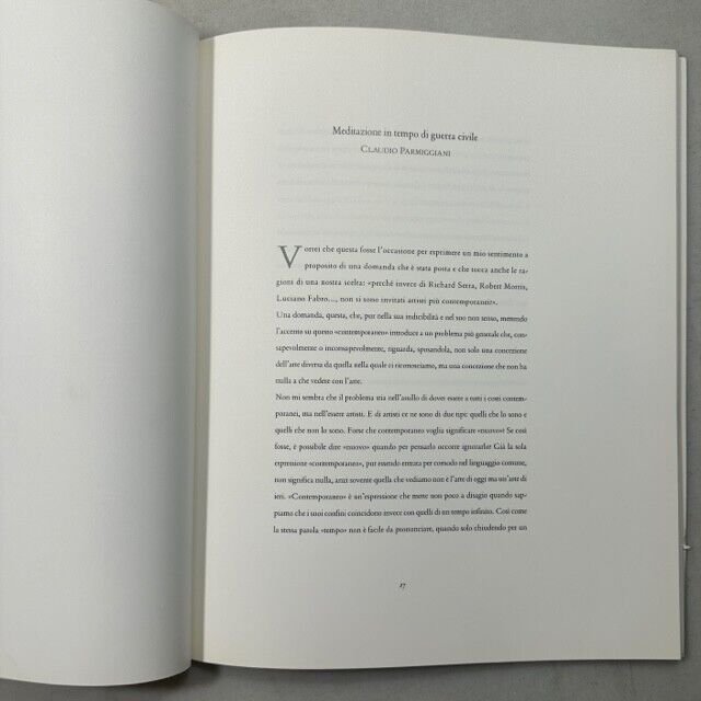 Claudio Parmiggiani,GLORIA DI CENERE,Allemandi 2007[Claudio Abate