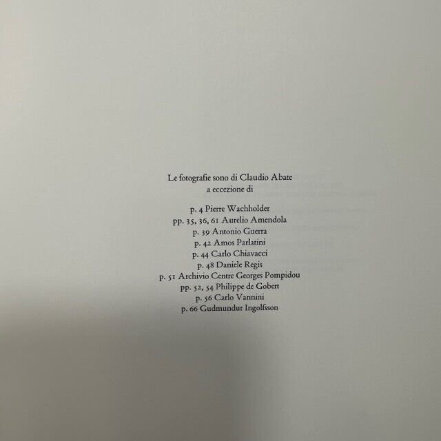 Claudio Parmiggiani,GLORIA DI CENERE,Allemandi 2007[Claudio Abate