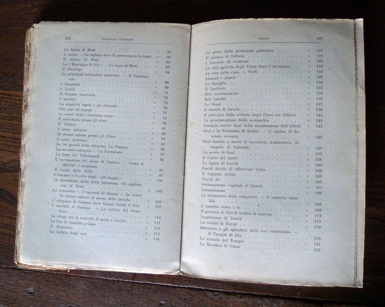 Colasanti,ISRAELE.CORSO COMPLETO DI STORIA E DI CIVILTÀ,1924 Bemporad