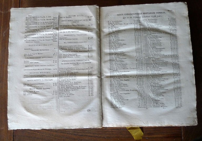 COLLECTIO PISAURENSIS.6 VOLL.,1766 Pesaro,[ANTOLOGIA LETTERATURA LATINA