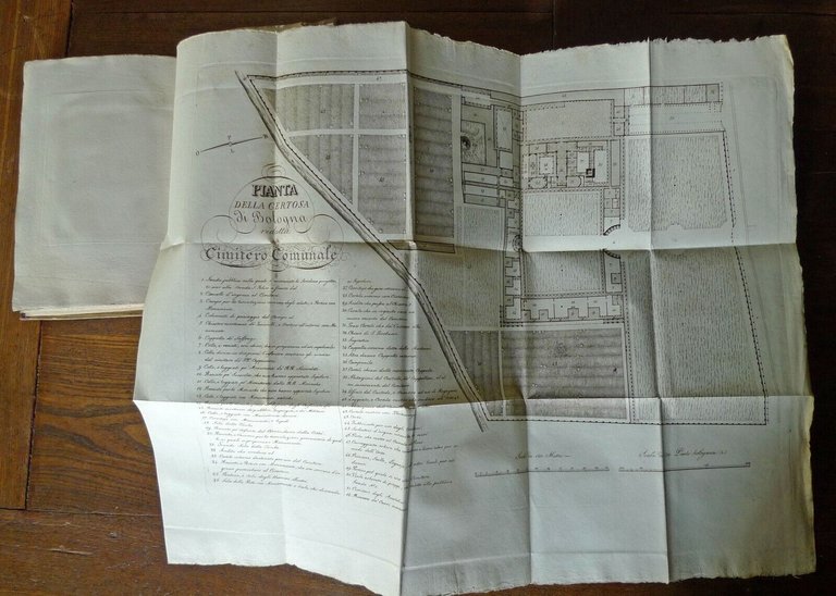 COLLEZIONE DEI MONUMENTI SEPOLCRALI DEL CIMITERO DI BOLOGNA,1825 Zecchi[CERTOSA