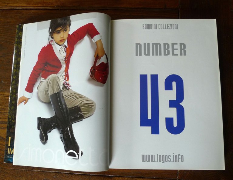 COLLEZIONI BAMBINI 43 AUTUMN WINTER 2008-'09,Logos[catalogo,moda,fashion