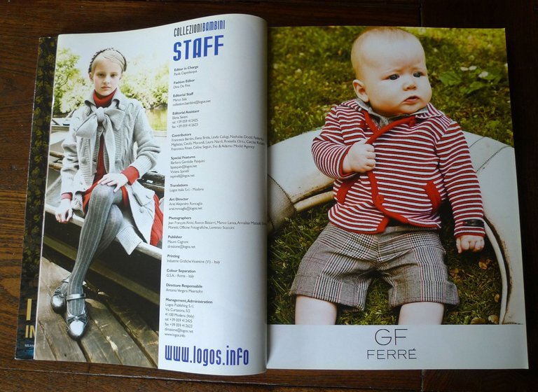 COLLEZIONI BAMBINI 43 AUTUMN WINTER 2008-'09,Logos[catalogo,moda,fashion