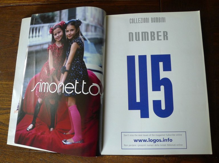 COLLEZIONI BAMBINI 45 AUTUMN WINTER 2009-'10,Logos[catalogo,moda,fashion