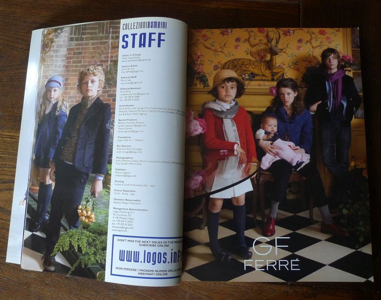 COLLEZIONI BAMBINI 45 AUTUMN WINTER 2009-'10,Logos[catalogo,moda,fashion