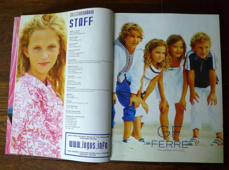 COLLEZIONI BAMBINI 46 SPRING SUMMER 2010,Logos[catalogo,moda,fashion