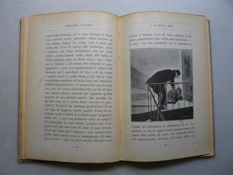 Collodi Nipote,I FAMOSI TRE.Piccola Storia,R. Bemporad 1924[Paolo Lorenzini
