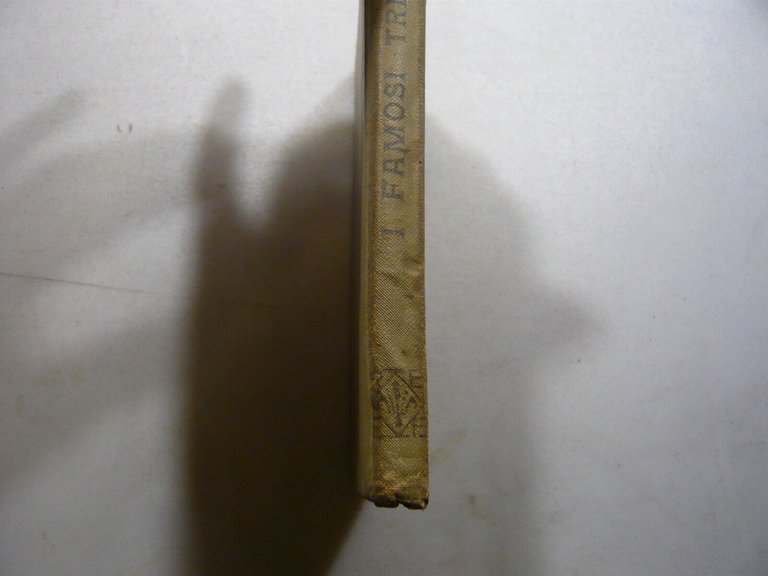Collodi Nipote,I FAMOSI TRE.Piccola Storia,R. Bemporad 1924[Paolo Lorenzini