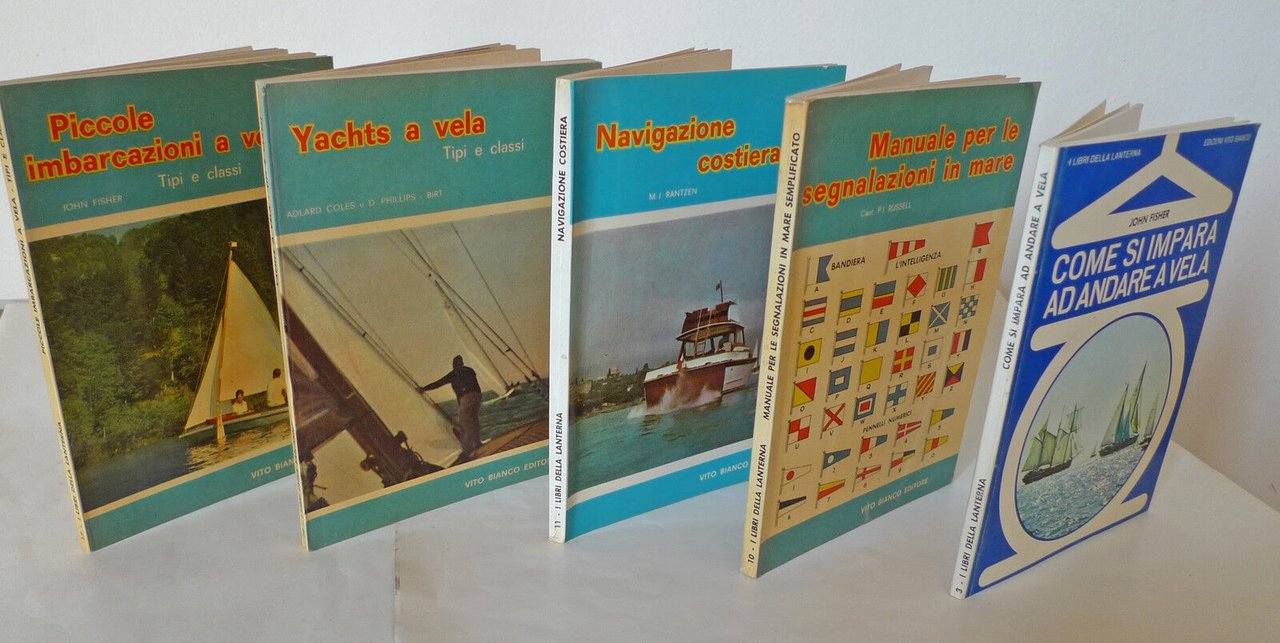 COME SI IMPARA AD ANDARE A VELA/IMBARCAZIONI/SEGNALAZIONI,Vito Bianco'62[manuale
