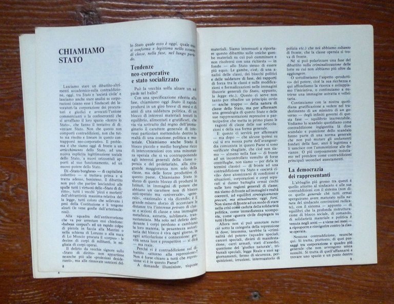 Comitati Comunisti Rivoluzionari,POTERE OPERAIO PER IL COMUNISMO,1977[autonomia