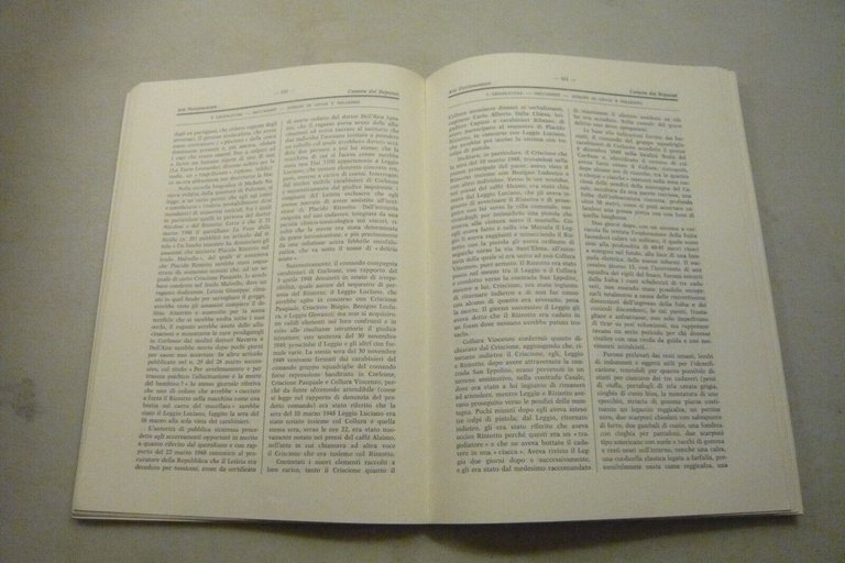 COMMISSIONE PARLAMENTARE D’INCHIESTA SUL FENOMENO DELLA MAFIA IN SICILIA,4 voll.