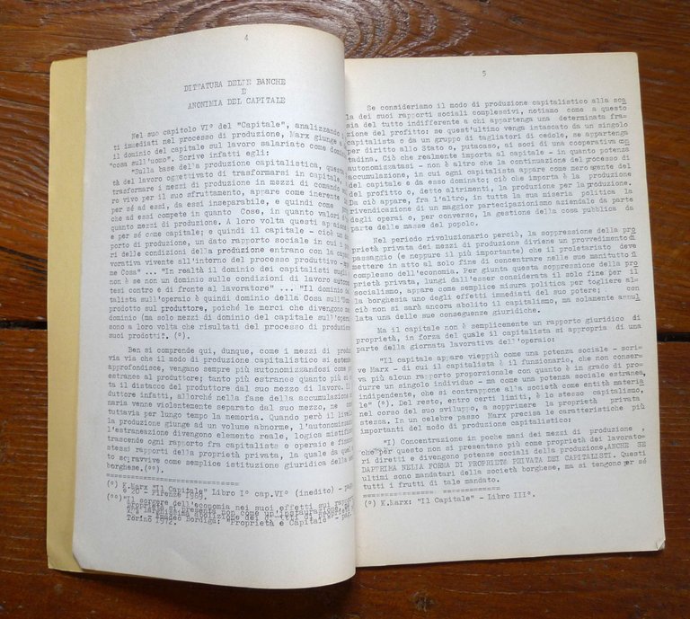 COMUNISMO n.7 Ott.1976.Rivista semestrale del Gruppo Sinistra Internazionalista