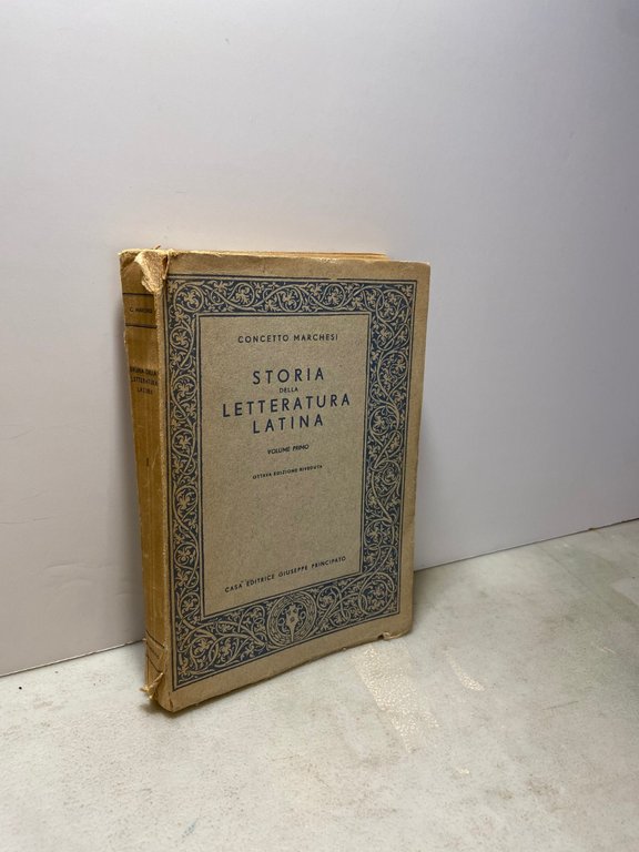 Concetto Marchesi STORIA DELLA LETTERATURA LATINA voll. 1 e 2,1940/50 | Immagine Gallery 2