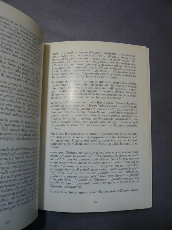 Concetto Pozzati,A MUSO DURO,Santo Ficara, 1998, Firenze[Gianni Pozzi