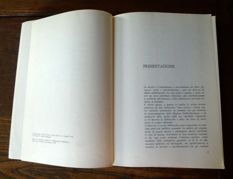 CONFORMISMO E CONTESTAZIONE NEL LIBRO PER RAGAZZI.STORIA E SPERIMENTAZIONE,1979