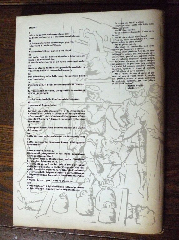 CONTROINFORMAZIONE n.11-12 1978.Periodico di informazione[autonomia,BR,carceri