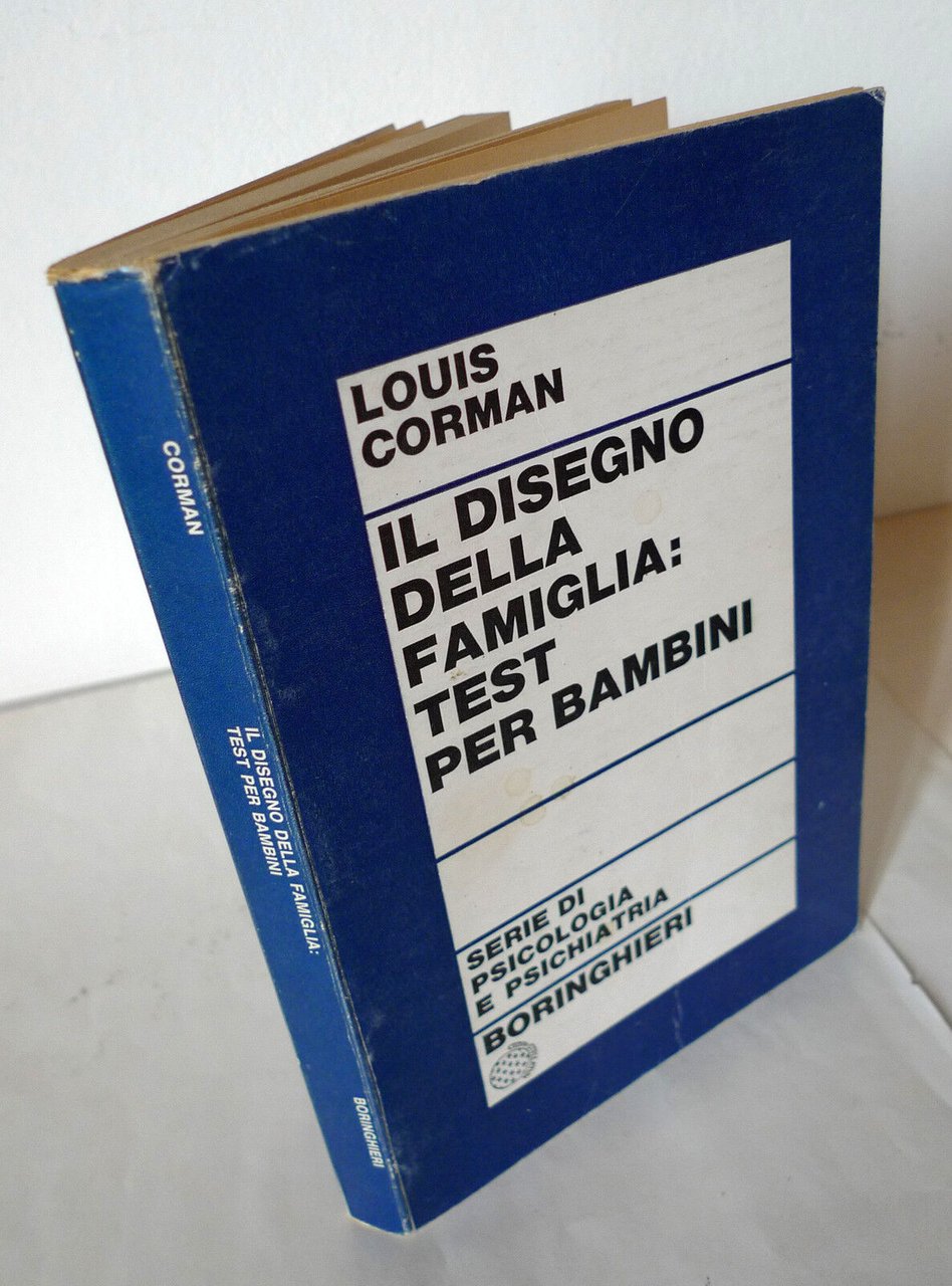 Corman,IL DISEGNO DELLA FAMIGLIA:TEST PER BAMBINI,1970 Boringhieri[psicologia