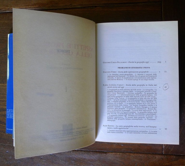 Corna Pellegrini,ASPETTI E PROBLEMI DELLA GEOGRAFIA,1987 Marzorati