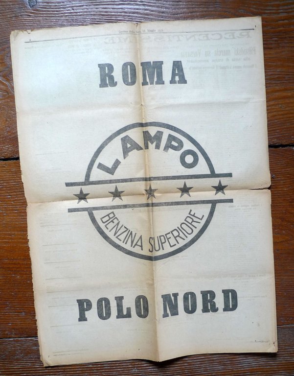 CORRIERE DELLA SERA 13 maggio 1926[trasvolata Polo Nord,dirigibile Norge,Nobile | Immagine Gallery 3