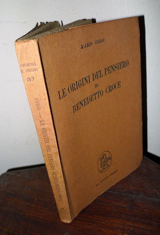 Corsi,LE ORIGINI DEL PENSIERO DI BENEDETTO CROCE,1951 La Nuova Italia[filosofia | Immagine Gallery 1