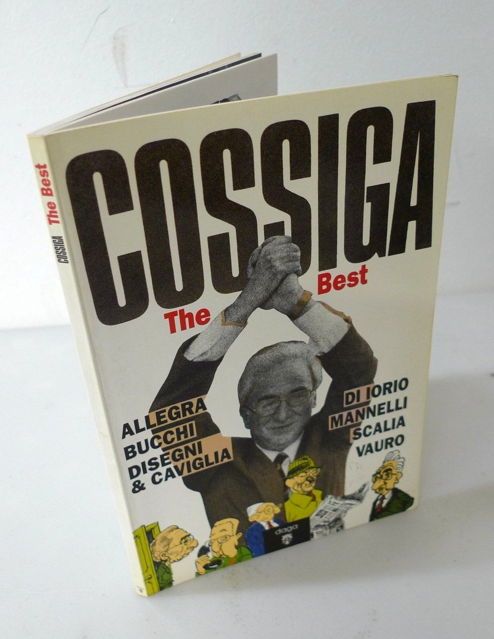 COSSIGA.THE BEST,1991 Daga[satira politica,fumetti,Allegra,Bucchi,Di Iorio,Vauro