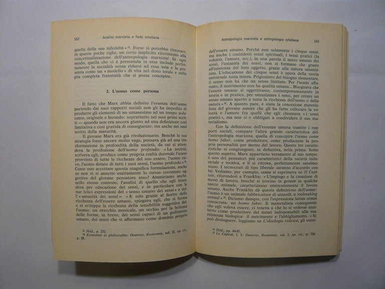 Coste ANALISI MARXISTA E FEDE CRISTIANA,1978[religione,marxismo