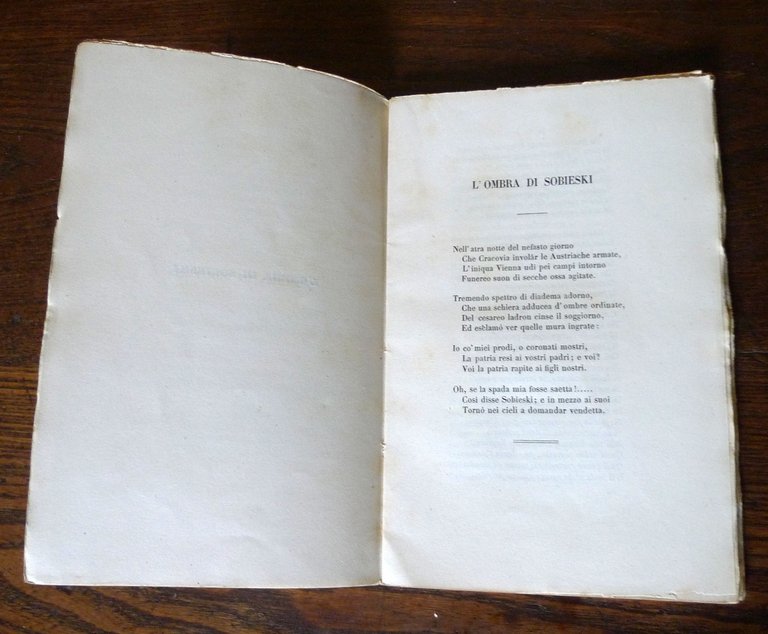 CRACOVIA.CARMI.Gabriele Rossetti,Pepoli,Nardini,Ricciardi,1847 Bonamici[poesia