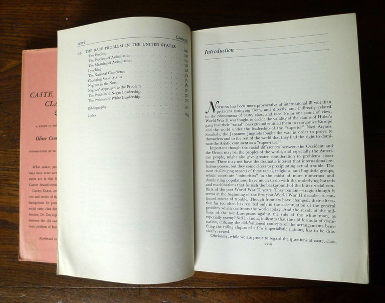 Cromwell Cox,CASTE,CLASS & RACE.A Study in Social Dynamics,1959 I^ED[RAZZISMO | Immagine Gallery 13