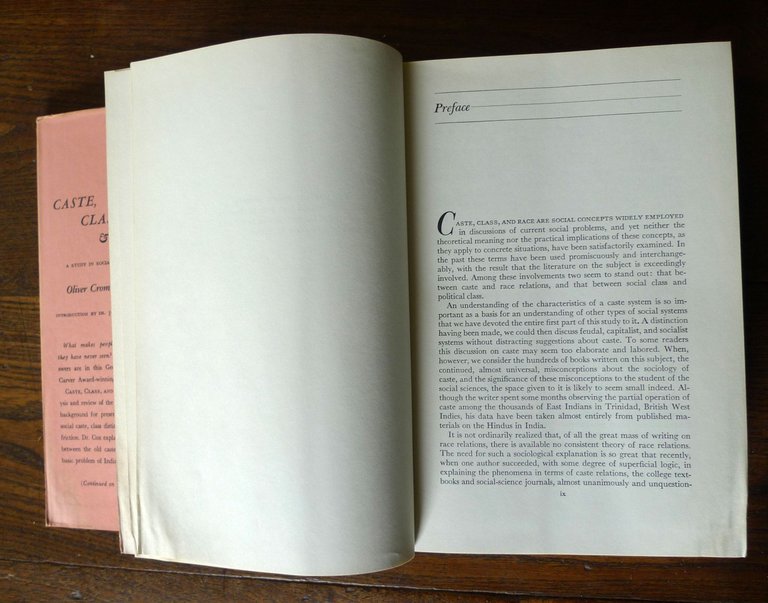 Cromwell Cox,CASTE,CLASS & RACE.A Study in Social Dynamics,1959 I^ED[RAZZISMO | Immagine Gallery 7