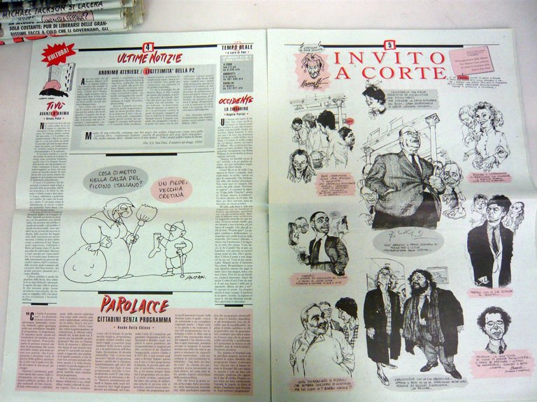 CUORE.Settimanale di resistenza umana 1992(annata completa[Michele Serra,satira