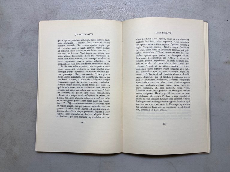 Curtius Rufus, HISTORIARUM ALEXANDRI MAGNI, Giardini editori 1975 | Immagine Gallery 3