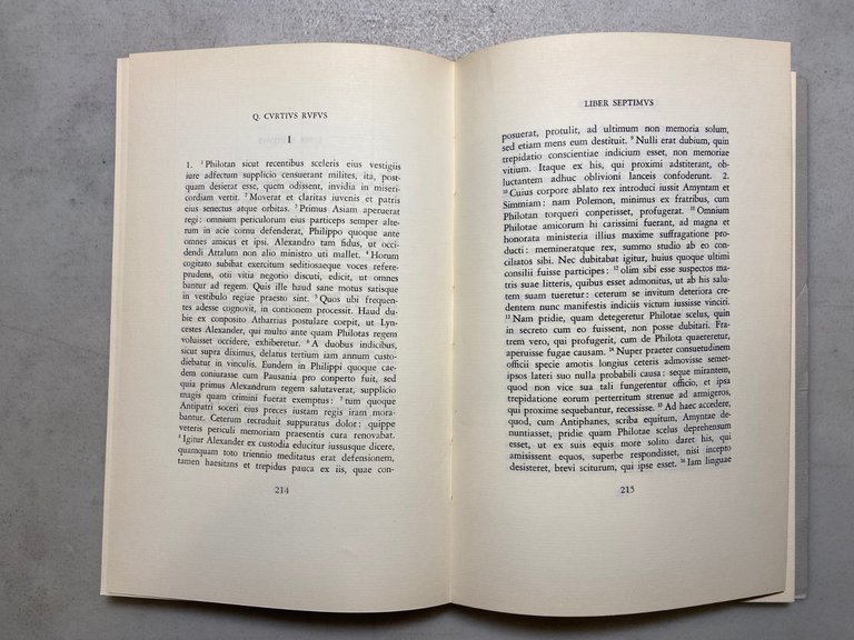 Curtius Rufus, HISTORIARUM ALEXANDRI MAGNI, Giardini editori 1975 | Immagine Gallery 5