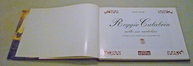 Cutrupi,REGGIO CALABRIA NELLE SUE CARTOLINE,1994[storia locale,architettura