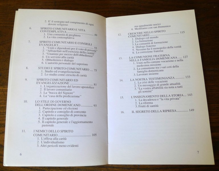 D'Amato,COMUNITÀ E COMUNIONE NELLA VITA DOMENICANA,1995[RELIGIONE,SAN DOMENICO