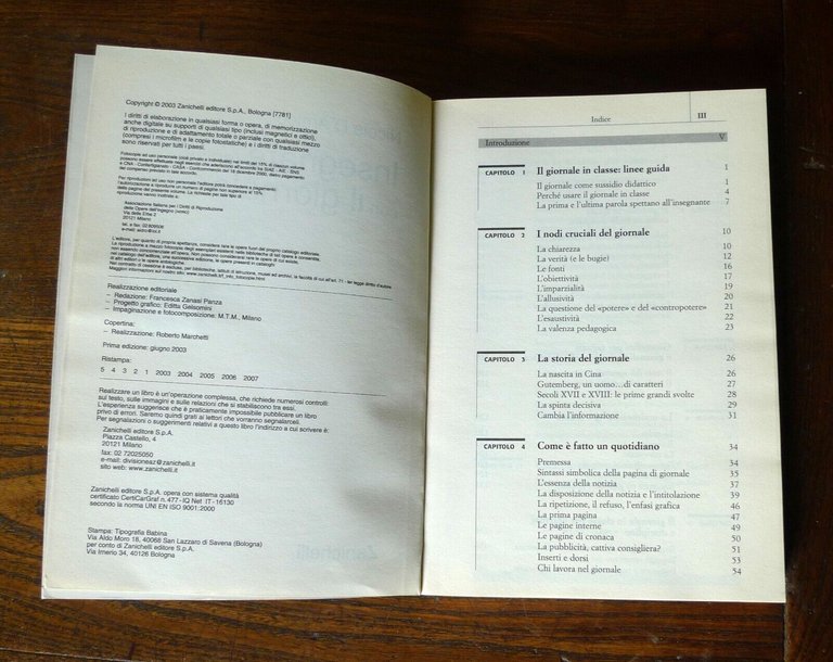D'Amico,INSEGNARE(ANCHE)CON IL GIORNALE,2003 Zanichelli[didattica,scuola