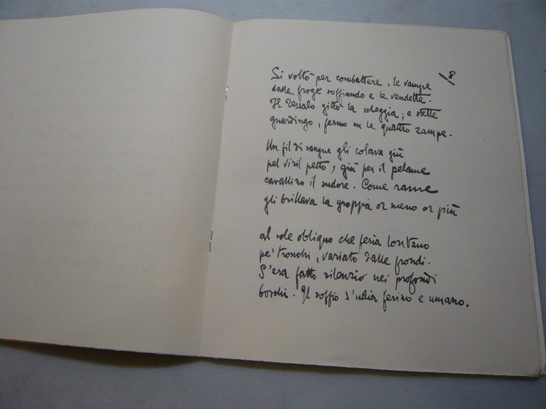 D’Annunzio,LA MORTE DEL CERVO,Vittoriale 1991[fac-simile numerato
